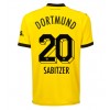 Borussia Dortmund Marcel Sabitzer #20 Hjemmedrakt 2023-24 Kortermet